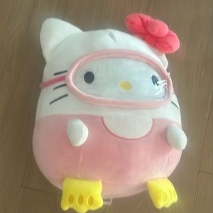 Hello kitty scuba diving plushie